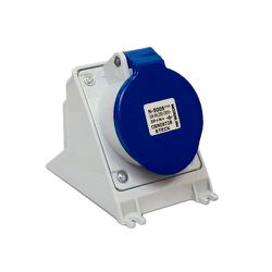 TOMADA SOBREPOR INDUSTRIAL 250V 16A 2P+T 6H - 033... - Comercial Leal