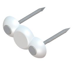 GRAMPO MIGUELAO MONTADO BCO 0,5 A 1,5MM (CARTELA 1... - Comercial Leal