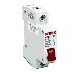 DISJUNTOR DIN UNIP 70A 4,5KA STECK - 04452 - Comercial Leal