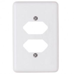 PLACA 4X2 PARA 2 TOMADAS BR STYLUS - 05249 - Comercial Leal