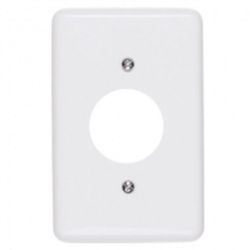 PLACA 4X2 PARA 1 TOMADA REDEDONDA BR STYLUS - 0525 - Comercial Leal