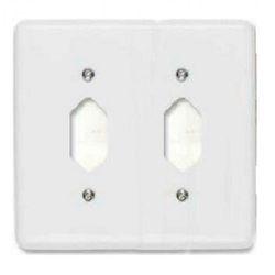 PLACA 4X4 2 TOMADAS SEPARADAS BR STYLUS - 05263 - Comercial Leal