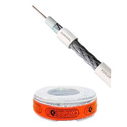 CABO COAXIAL RG59 67% 100MT FOXLUX - 05992 - Comercial Leal