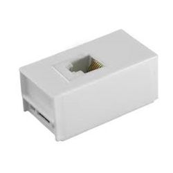 MÓDULO TOMADA RJ11 2 FIOS SLIM - 06435 - Comercial Leal