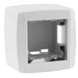 CAIXA SOBREPOR + TAMPA 2 MOD SLIMBOX - 06445 - Comercial Leal