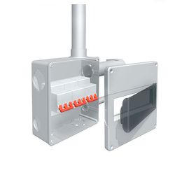 CAIXA PASS PVC C/ TRILHO BCO 20X20 4 EM 1 - 06622 - Comercial Leal