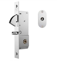 FECHADURA 1940 EXTERNA INOX - 06850 - Comercial Leal