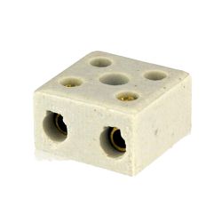 CONECTOR PORCELANA 16MM 2P FOXLUX - 07148 - Comercial Leal