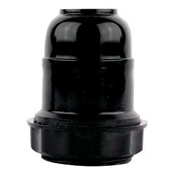 PORTA LAMPADA E27 PENDENTE ABAJUR PRETO FOXLUX - 0... - Comercial Leal