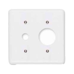 PLACA 4X4 TOMADA REDONDA + SAÍDA DE FIO STYLUS - 0... - Comercial Leal