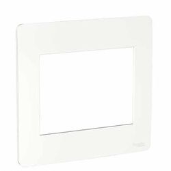 PLACA 4X4 2 MÓDULOS HORIZ BRANCO ORION - 09011 - Comercial Leal