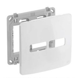 PLACA COM SUPORTE 4X4 2 MOD BRANCO COMPOSÉ - 09111 - Comercial Leal