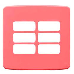PLACA 4X4 6 MOD ROSA COMPOSÉ - 09183 - Comercial Leal