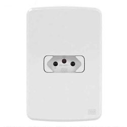 TOMADA 2P+T 20A BRANCO COMPOSÉ - 09194 - Comercial Leal