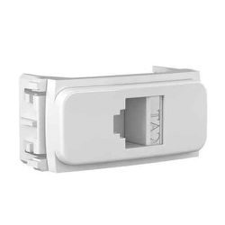 MODULO RJ45 CAT 6E BRANCO COMPOSÉ - 09237 - Comercial Leal