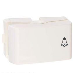 MODULO PULSADOR PARA CAMPAINHA BRANCO DECOR - 0928 - Comercial Leal