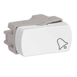 MODULO PULSADOR PARA CAMPAINHA BRANCO MILUZ - 0930 - Comercial Leal