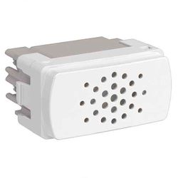 MODULO CAMPAINHA CIGARRA 127V BRANCO MILUZ - 09313 - Comercial Leal