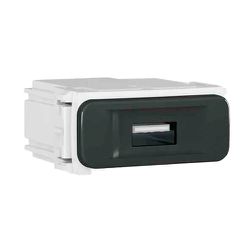 MODULO TOMADA USB BIVOLT KEYSTONE PRETO COMPOSÉ - ... - Comercial Leal