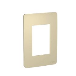 PLACA 4X2 3 MÓDULOS HORIZON GOLD ORION - 09543 - Comercial Leal