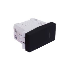 MODULO INTERRUPTOR SIMPLES 10A STELLAR BLACK ORION... - Comercial Leal
