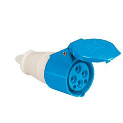 ACOPLAMENTO INDUSTRIAL 250V 32A 3P+T 9H AZ WEG - 0... - Comercial Leal