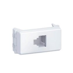 MODULO TELEFONE RJ11 2 FIOS BRANCO EQUILE - 09787 - Comercial Leal