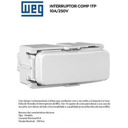 MODULO INT PARALELO BRANCO COMPOSÉ - 09076 - Comercial Leal