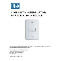CONJUNTO INTER PARALELO BRANCO EQUILE - 09801 - Comercial Leal