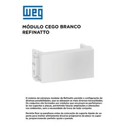 MODULO CEGO BRANCO (2PÇ) REFINATTO - 11202 - Comercial Leal