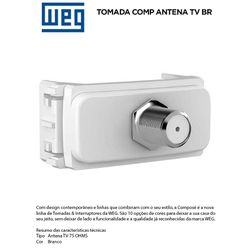 MODULO CONECTOR PARA ANTENA BCO COMPOSÉ - 09195 - Comercial Leal