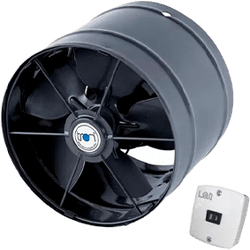 EXAUSTOR AXIAL INDUSTRIAL BIVOLT 20CM GRAFITE - 13... - Comercial Leal