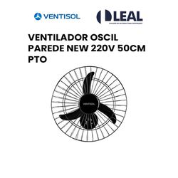 VENTILADOR OSCILANTE PAREDE MONTA FÁCIL 127V 50CM ... - Comercial Leal