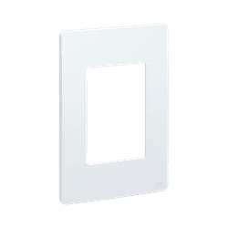 PLACA 4X2 3 MODULOS BRANCO ESATTA - 13103 - Comercial Leal