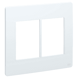 PLACA 4X4 6 MODULO BRANCO ESATTA - 13107 - Comercial Leal