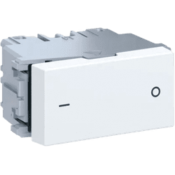 MODULO INTERRUPTOR BIPOLAR SIMPLES BRANCO 10A ESAT... - Comercial Leal