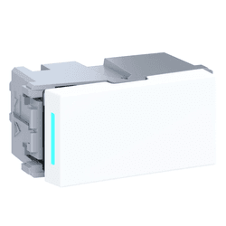 MODULO INTERRUPTOR SIMPLES PARALELO COM LED BCO 10... - Comercial Leal