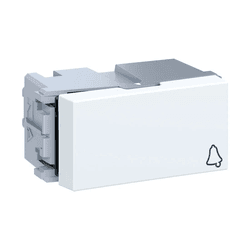 MODULO PULSADOR CAMPAINHA BRANCO 10A ESATTA - 1311 - Comercial Leal