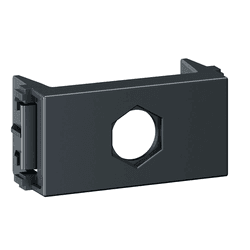 MODULO FURO SAIDA FIO (2UN) PRETO GRAFITE ESATTA -... - Comercial Leal