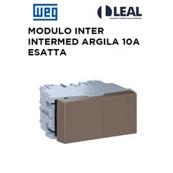 MODULO INTERRUPTOR INTERMEDIÁRIO ARGILA 10A ESATTA... - Comercial Leal