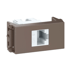 MODULO TELEFONE RJ45 CAT6 ARGILA ESATTA - 13152 - Comercial Leal