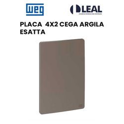 PLACA 4X2 CEGA ARGILA ESATTA - 13159 - Comercial Leal