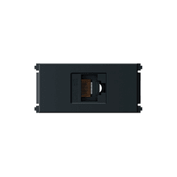 MODULO TELEFONE RJ45 CAT5E PRETO GRAFITE ESATTA - ... - Comercial Leal
