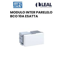 MODULO INTER PARALELO BRANCO 10A ESATTA - 13191 - Comercial Leal