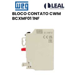 BLOCO CONTATO CWM BCXMF01 1NF WEG - 13835 - Comercial Leal