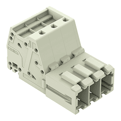 CONECTOR 831 MACHO 3P 10MM WAGO - 13799 - Comercial Leal