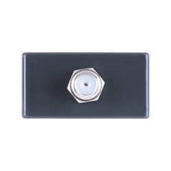 MÓDULO TOMADA TV SAT COAXIAL GRAFITE LIZ - 10187 - Comercial Leal