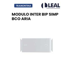 MÓDULO INTERRUPTOR BIPOLAR SIMPLES 10A 250V ARIA -... - Comercial Leal