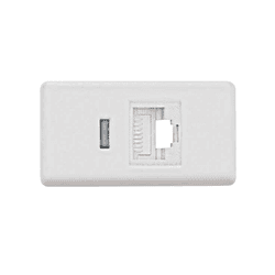 MODULO TAMPO PARA TOMADA RJ - LIZ - 06744 - Comercial Leal
