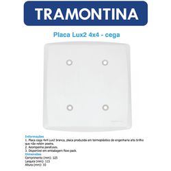 PLACA 4X4 CEGA - LINHA LUX 2 - 04181 - Comercial Leal